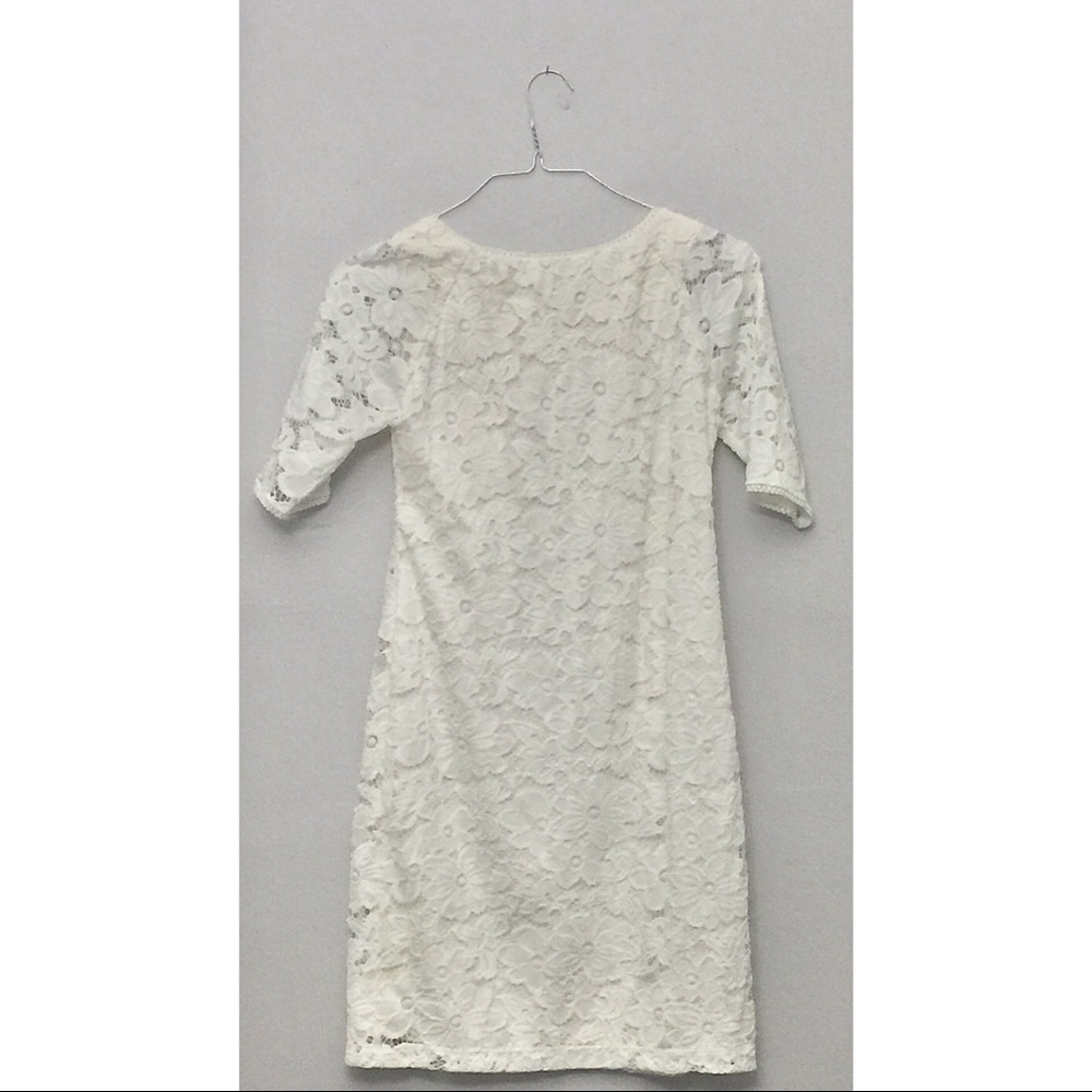 EUC Rabbit Rabbit Rabbit Designs Ivory Lace Dress - Picture 2 of 8